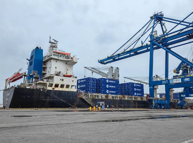 航線+1！“東莞港—杰克遜維爾港”航線開通