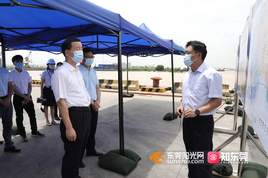 市委書記肖亞非赴東莞港務集團調研：全力支持東莞港做大做強