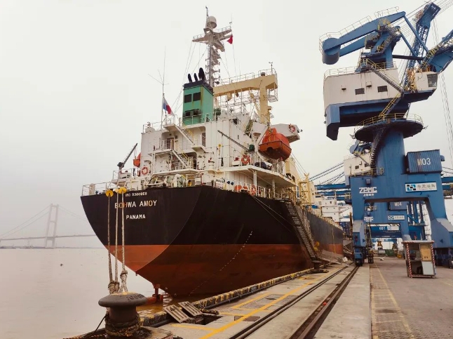 東莞港承接中興本年度首批出口電動(dòng)大巴車項(xiàng)目