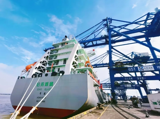 東莞港開通東莞港－馬來西亞丹戎布魯斯集裝箱班輪航線